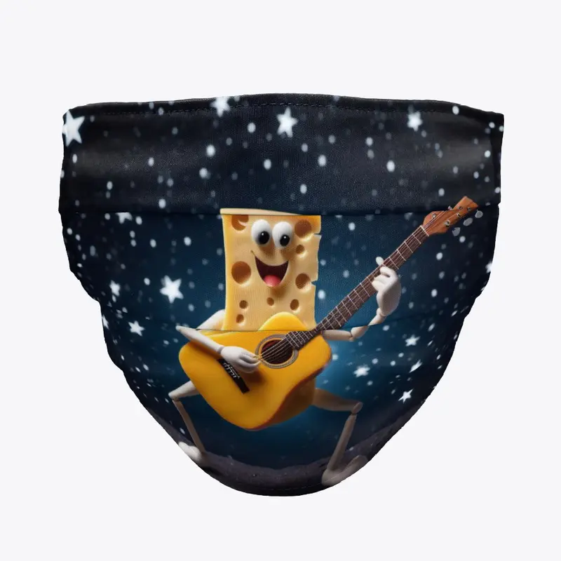 Space cheese guitarist