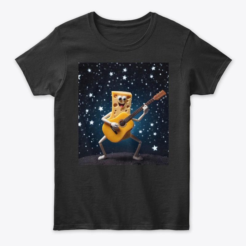 Space cheese guitarist