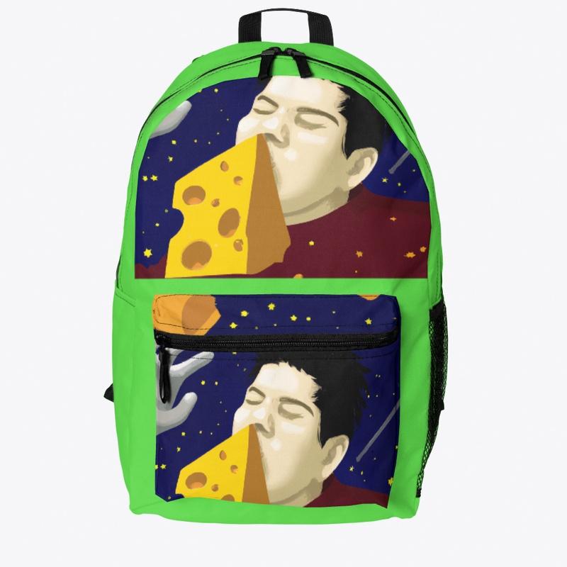 Space cheese backpack